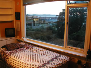 "Office" bedroom with panoramic views